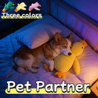 Squeaky Duck Plush Dog & Cat Toy - Interactive Chew Toy with Squeaking Sound, Double-Layer Thick Fabric, Durable Bite Toy for Small Medium Large Pets, Fun Holiday Gift