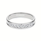 S925 Sterling Silver Sparkling Moissanite Ring for Men Women – Unisex Stylish Versatile Band, Sizes 5-13, Perfect for Weddings, Engagements, Couples & Christmas Gift