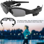 Bluetooth 5.4 Smart Audio Glasses Wireless Headset – Hands-Free Calls & Music, Built-In Condenser Mic, Volume Control, USB Charging, 80mAh Battery, Open Ear Wearable Tech Eyewear for Men & Women