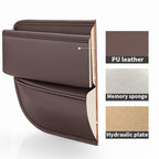 Car Seat Gap Filler Organizer with Gear Shift Cover – PU Leather, Multifunctional Storage Box for Phone, Keys, Cards, Cups & Wallet, Easy Install, Fits All Cars