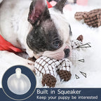 6pcs Squeaky Plush Dog Toys – Cute Animal-Shaped Chew & Teething Set, Interactive Plush Toys for Small & Medium Dogs, Anxiety Relief & Teeth Cleaning, Safe & Durable