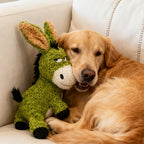 Squeaky Plush Dog Toy for Biting & Companionship - Soft Interactive Vocal Plush Chew Toy for Dogs, Cute Stuffed Animal Dog Toy for Boredom Relief, Comfort & Play, Small Medium Dog Gift