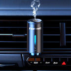 Car Essential Oil Aromatherapy Diffuser & Humidifier – 3 Adjustable Settings, USB Powered Air Freshener for Vehicles, Eliminates Odors & Enhances Cabin Air, Red / Black / Grey