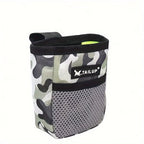 Dog Training Treat Pouch with Secure Closure – Portable Waist Pack Snack Reward Bag for Obedience & Agility Training, Puppy Feeding On-the-Go, Durable Polyester, Black or Red
