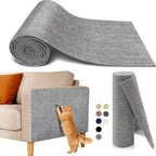 Cat Scratch Furniture Protectors Self-Adhesive - Trimmable Sofa & Wall Scratch Guards, Durable Cat Scratching Deterrent Pads for Couch, Chair, Door Frame