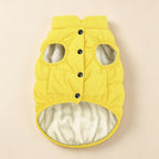 Large Dog Winter Vest Thickened Warm Outerwear Jacket for Cold Weather Fall Winter Dog Coat Windproof Padded Vest for Large Breed Dogs Outdoor Walking
