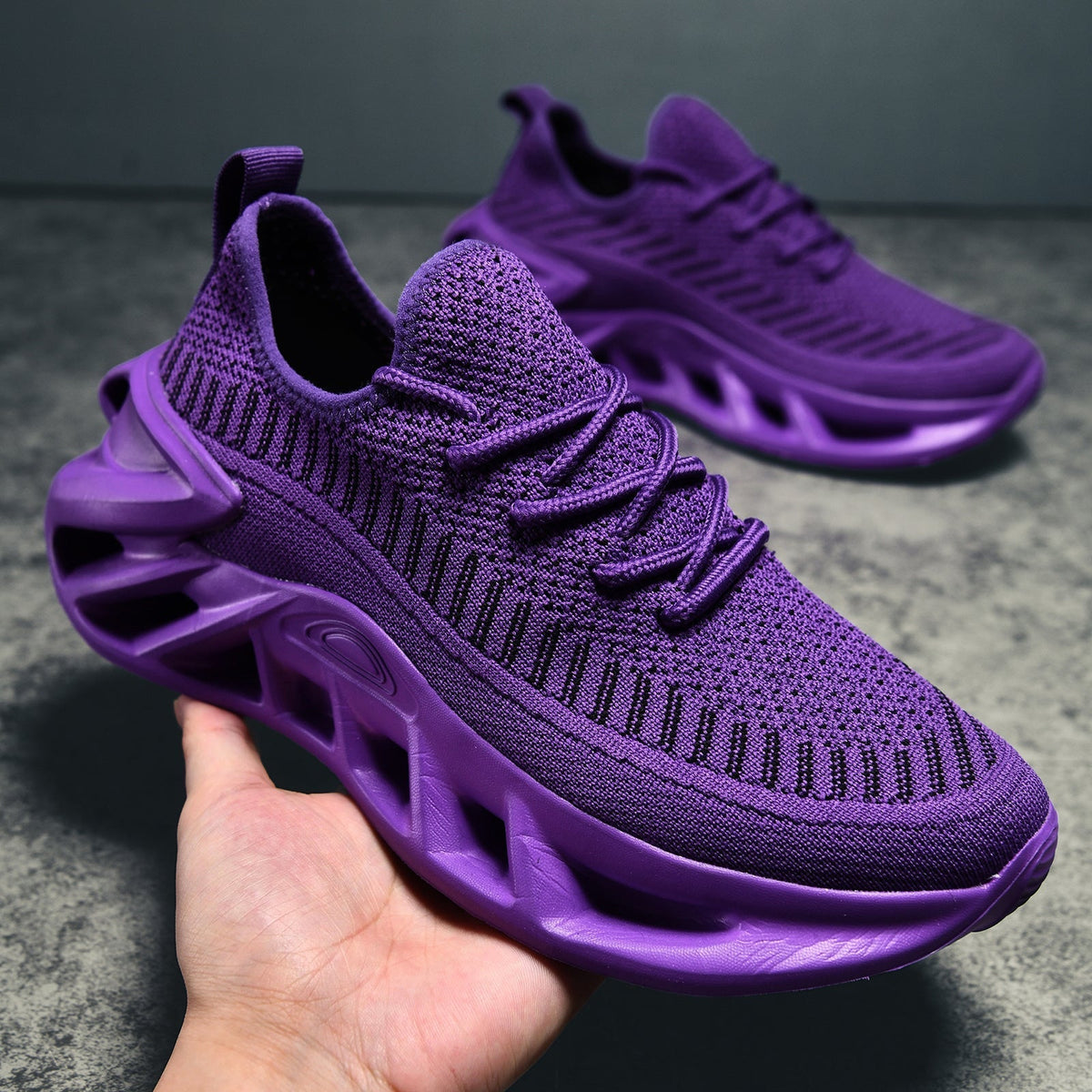 Women's Casual Walking Sneakers Thick EVA Sole Outdoor Sports Shoes Lace-Up Breathable Athletic Footwear for Running Hiking Daily Wear US 6-12.5