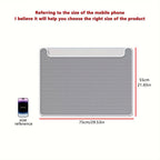 Cat Litter Mat with Double-Layer Filtration – Anti-Tracking Litter Trapping Mat Prevents Spills & Mess Outside the Box, Easy-Clean Waterproof Cat Litter Rug