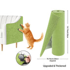 Cat Scratch Furniture Protectors Self-Adhesive - Trimmable Sofa & Wall Scratch Guards, Durable Cat Scratching Deterrent Pads for Couch, Chair, Door Frame