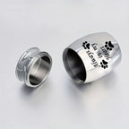 Small Keepsake Urns for Human & Pet Ashes - 1.57 Inch Mini Cremation Urn Aluminum Alloy Memorial Ashes Holder Always in My Heart, 6 Colors Available