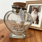 Pet Fur Memorial Bottle Keepsake for Dogs & Cats – Exclusive Hair Memory Bottle to Preserve Your Pet’s Fur, Heartfelt Pet Loss Gift & Remembrance Keepsake for Dog & Cat Owners