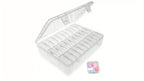 30-Piece Mini Bead Storage Set – Transparent Plastic Hinged Lid Containers for DIY Crafts, Jewelry Making, Beads, Findings & Handicraft Supplies | Christmas & Halloween Gift | Velora