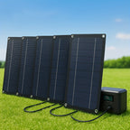 Solar Panel Kit with Battery Charging Controller – Portable Off-Grid Power for Car, RV, Caravan, Camping & Outdoor Use