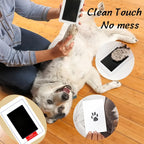 Paw Print Ink Pad Kit for Dogs & Cats – 3-Pack Quick-Dry Black Ink Pet Paw Impression Mat, Permanent Keepsake Stamp for New Pet Owners, Vet Visits & Memorial Gifts