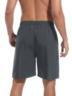 5-Pack Men's Sports Gym Workout Shorts Quick Drying Lightweight Basketball Running Shorts Stretch Waistband Side Zip Pocket Woven Fabric Athletic Shorts for Men