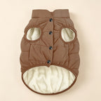 Large Dog Winter Vest Thickened Warm Outerwear Jacket for Cold Weather Fall Winter Dog Coat Windproof Padded Vest for Large Breed Dogs Outdoor Walking