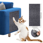 Cat Scratch Furniture Protectors Self-Adhesive - Trimmable Sofa & Wall Scratch Guards, Durable Cat Scratching Deterrent Pads for Couch, Chair, Door Frame