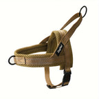 Reflective No-Pull Dog Harness - Adjustable Escape-Proof Vest for Small to Large Dogs, Front & Back Leash Clips, Padded Chest Plate, Easy Step-In Walking Harness
