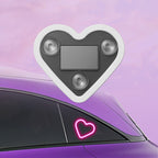 Car Interior LED Mood Lights – Heart & Flower Shaped Neon Ambient Light, USB Powered, Cute Car Window Decoration for Women Girls, Valentine's Day Car Accessories | Velora