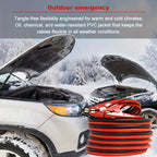 Heavy Duty Jumper Cables 2 Gauge 800A, Booster Jump Start Cables for Car SUV Truck, Professional Copper Clamps, Carrying Bag Included – Available in 10ft & 20ft – LIALEX
