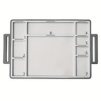 Building Brick Sorting Tray with Numbered Compartments Organizer for LEGO Bricks Sort Label Store Faster Smarter Build Multiple Colors Available