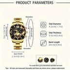 Men's Quartz Watch Set 10 Pcs – Analog Alloy Case, Faux Leather Strap, Date Display, Multiple Styles – Casual Wrist Watches for Men, Perfect Gift Set
