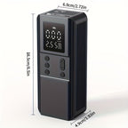Portable Tire Inflator Air Compressor Pump for Car Tires, Bicycle, Motorcycle & Balls, Digital Pressure Gauge, Auto Shut-Off, USB & Cigarette Lighter Versions Available