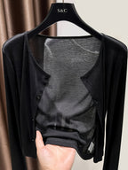 Women's Thin Shawl Cardigan Light Cover-Up Jacket – Lightweight Open Front Outerwear for Spring Summer Beach Vacation