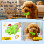 Christmas Pig Squeaky Dog Chew Toy - Durable Latex Polka Dot Design, Interactive Teeth Cleaning Toy for Small Medium & Large Dogs, Fun Holiday Pet Gift (No Battery Required)