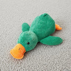 Duck Plush Squeaky Dog Toy 9" - Interactive Chewable Stuffed Animal for Dogs & Cats, 3 Colors, Bite-Resistant Squeak Toy for All Breeds, Cute Soft Pet Plush Toy for Play & Comfort