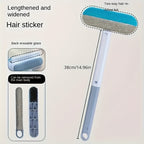 Pet Hair Remover Lint Roller with Long Handle - Multi-Functional Durable Nylon Fur Remover for Cat & Dog Hair on Beds, Sofas, Furniture & Carpets, Reusable Pet Lint Brush for Home Cleaning