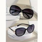 3 Pairs Oversized Blackout Sunglasses for Women – Fashion Anti-Glare Retro Sunglasses Set for Halloween, Christmas Costume, Parties & Daily Wear
